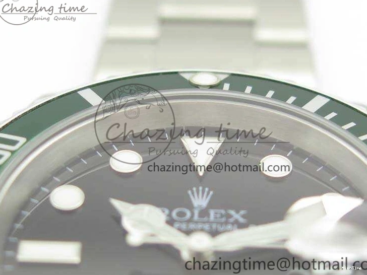 MiroTime 0106 Submariner 16610 LV Green No Rehaut Engraving JF 1:1 Best Edition On SS Bracelet SH ZeroBulk 3543